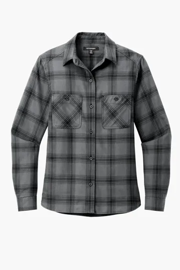 Port Authority Women's Plaid Flannel Shirt — view 3