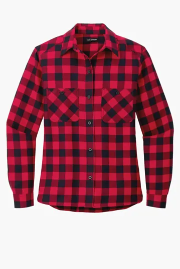 Port Authority Women's Plaid Flannel Shirt — view 5