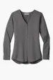 Port Authority Women's Long Sleeve Button-Front Blouse — view 3