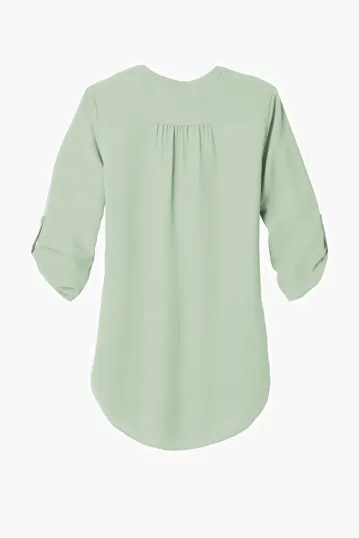 Port Authority Women's 3/4-Sleeve Tunic Blouse — view 12