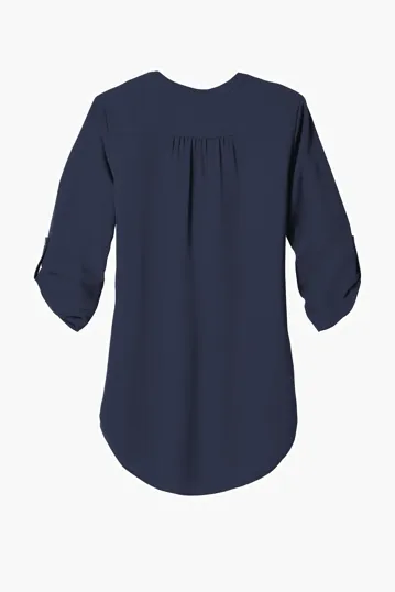 Port Authority Women's 3/4-Sleeve Tunic Blouse — view 16