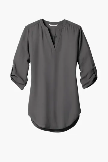 Port Authority Women's 3/4-Sleeve Tunic Blouse — view 7
