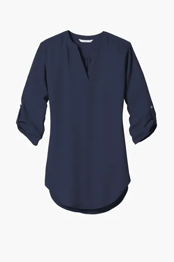 Port Authority Women's 3/4-Sleeve Tunic Blouse — view 9