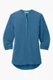Port Authority Women's 3/4-Sleeve Textured Crepe Tunic — view 2
