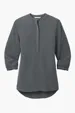 Port Authority Women's 3/4-Sleeve Textured Crepe Tunic — view 4