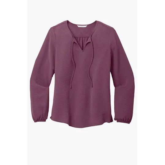 Port Authority Women's Textured Crepe Blouse — view 4