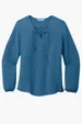 Port Authority Women's Textured Crepe Blouse — view 2