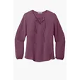 Port Authority Women's Textured Crepe Blouse — view 4