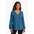 Port Authority Women's Textured Crepe Blouse