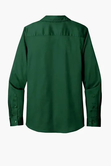 Port Authority Women's Long Sleeve SuperPro React Twill Shirt — view 21