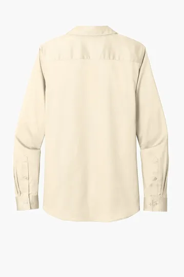 Port Authority Women's Long Sleeve SuperPro React Twill Shirt — view 23