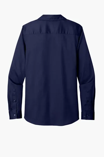 Port Authority Women's Long Sleeve SuperPro React Twill Shirt — view 31