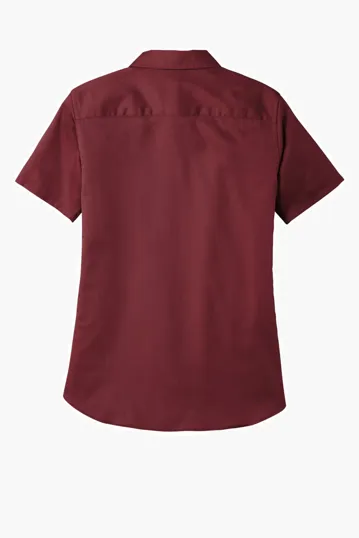 Port Authority Women's SuperPro React Twill Shirt — view 19