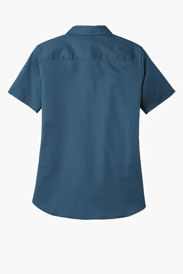 Port Authority Women's SuperPro React Twill Shirt — view 24