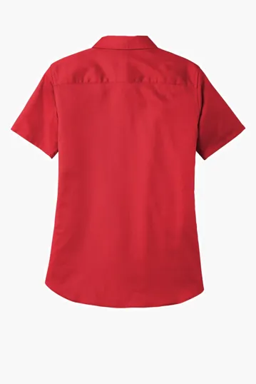 Port Authority Women's SuperPro React Twill Shirt — view 25