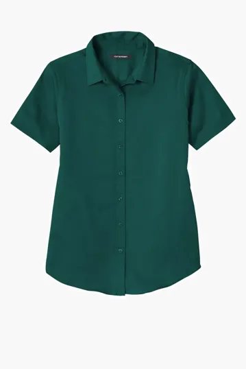 Port Authority Women's SuperPro React Twill Shirt — view 8