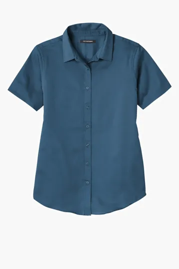 Port Authority Women's SuperPro React Twill Shirt — view 10