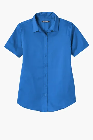 Port Authority Women's SuperPro React Twill Shirt — view 13