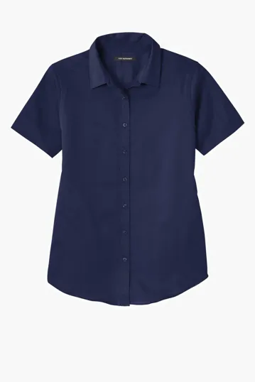 Port Authority Women's SuperPro React Twill Shirt — view 14