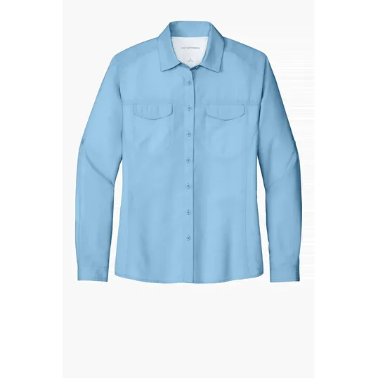 Port Authority Women's Long Sleeve UV Daybreak Shirt — view 4
