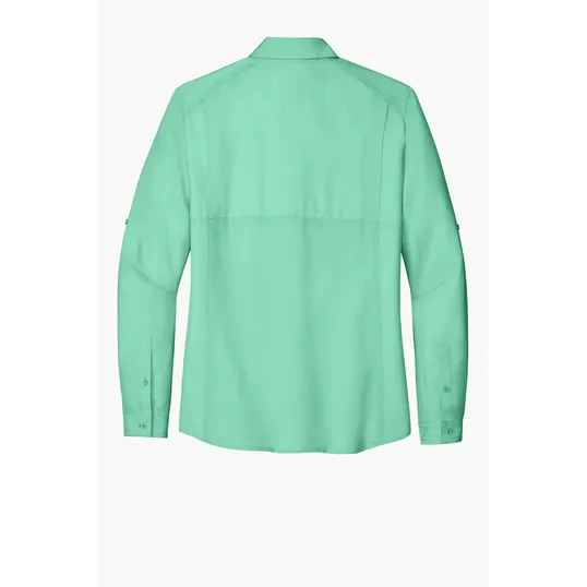 Port Authority Women's Long Sleeve UV Daybreak Shirt — view 7