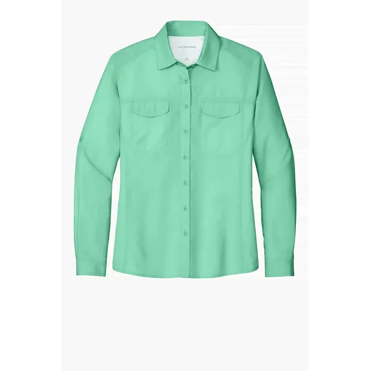 Port Authority Women's Long Sleeve UV Daybreak Shirt — view 2