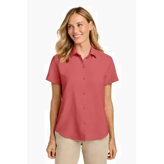 Port Authority Women's Short Sleeve UV Dockside Shirt