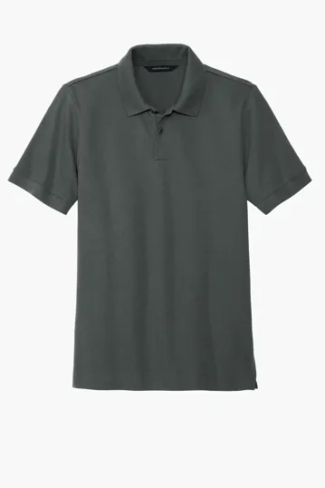 Mercer+Mettle Stretch Heavyweight Pique Polo — view 2