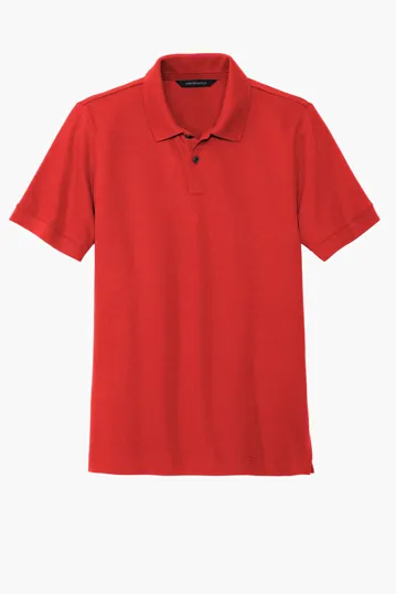 Mercer+Mettle Stretch Heavyweight Pique Polo — view 3