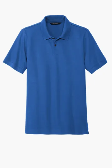 Mercer+Mettle Stretch Heavyweight Pique Polo — view 4