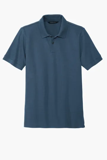 Mercer+Mettle Stretch Heavyweight Pique Polo — view 6