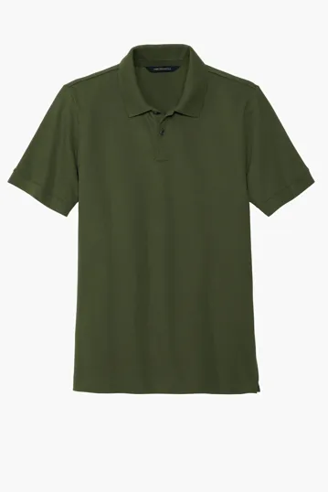 Mercer+Mettle Stretch Heavyweight Pique Polo — view 8
