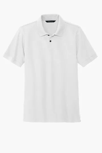 Mercer+Mettle Stretch Heavyweight Pique Polo — view 9