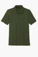 Mercer+Mettle Stretch Heavyweight Pique Polo — view 8