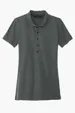 Mercer+Mettle Women's Stretch Heavyweight Pique Polo — view 2