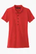 Mercer+Mettle Women's Stretch Heavyweight Pique Polo — view 3