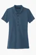 Mercer+Mettle Women's Stretch Heavyweight Pique Polo — view 6