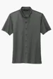 Mercer+Mettle Stretch Pique Full-Button Polo — view 3