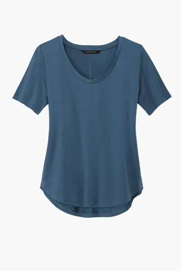Mercer+Mettle Women's Stretch Jersey Relaxed Scoop Tee — view 4
