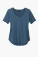 Mercer+Mettle Women's Stretch Jersey Relaxed Scoop Tee — view 4