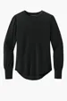 Mercer+Mettle Women's Stretch Jersey Long Sleeve Blouson Top — view 2