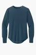 Mercer+Mettle Women's Stretch Jersey Long Sleeve Blouson Top — view 3