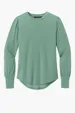 Mercer+Mettle Women's Stretch Jersey Long Sleeve Blouson Top — view 5