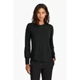 Mercer+Mettle Women's Stretch Jersey Long Sleeve Blouson Top