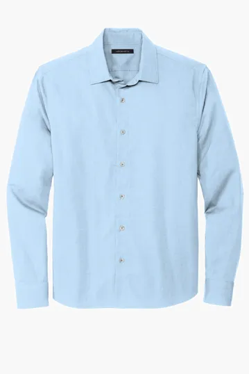 Mercer+Mettle Long Sleeve Stretch Woven Shirt — view 2