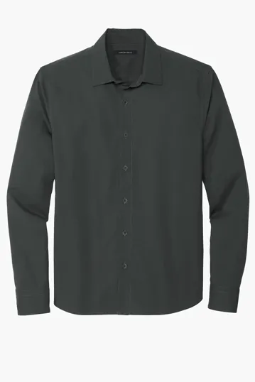 Mercer+Mettle Long Sleeve Stretch Woven Shirt — view 3
