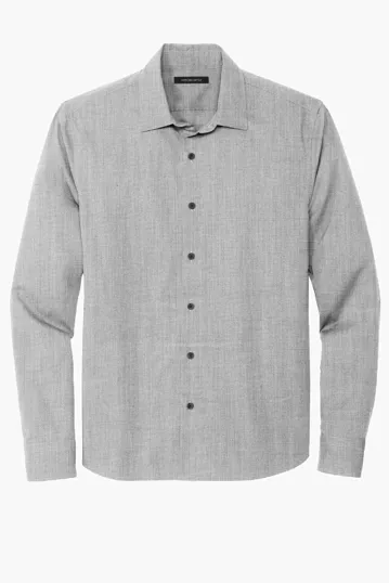 Mercer+Mettle Long Sleeve Stretch Woven Shirt — view 5