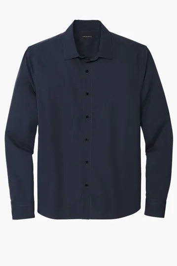 Mercer+Mettle Long Sleeve Stretch Woven Shirt — view 6