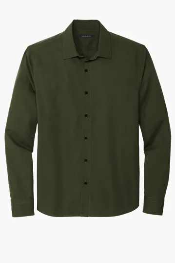 Mercer+Mettle Long Sleeve Stretch Woven Shirt — view 7