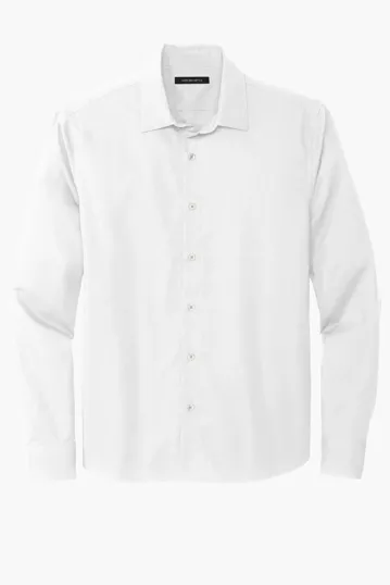 Mercer+Mettle Long Sleeve Stretch Woven Shirt — view 8